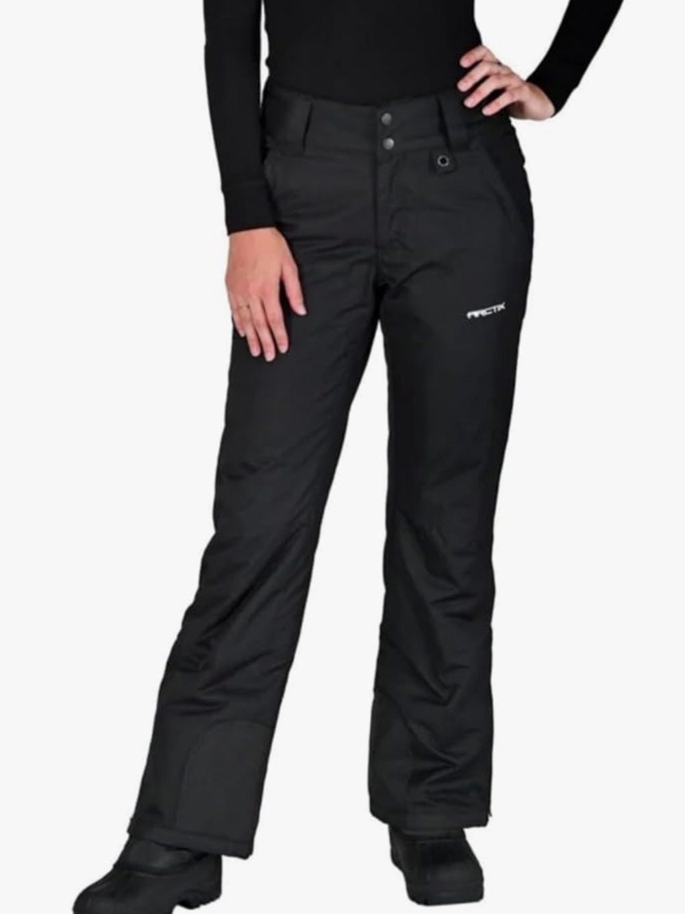 Arctix Women’s Essential Snow Pant Size Small (4-6) Insulated NWT Black